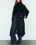 Gerard Darel - Vera Wool Blend Trench Coat - Grey