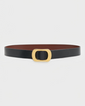 Gerard Darel - Ceinture En Cuir Réversible Duo - Marron