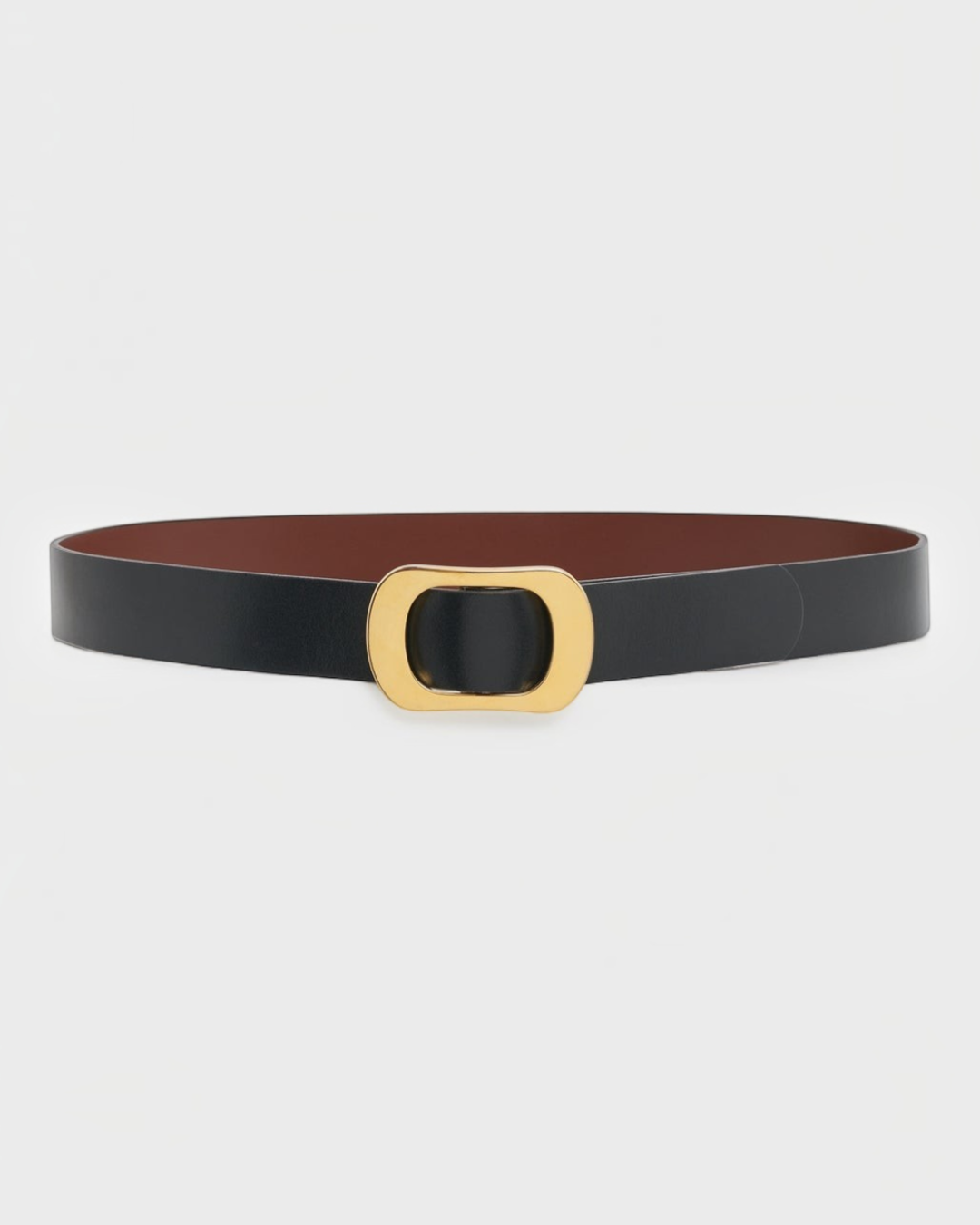 Gerard Darel - Reversible Duo Leather Belt - Brown