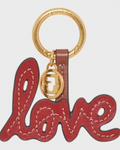 Gerard Darel - Charm En Cuir Love - Rouge