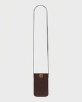 Gerard Darel - Ladyphone Leather Phone Holder - Brown