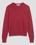 Gerard Darel - Gilet En Laine Fine Rene - Rouge