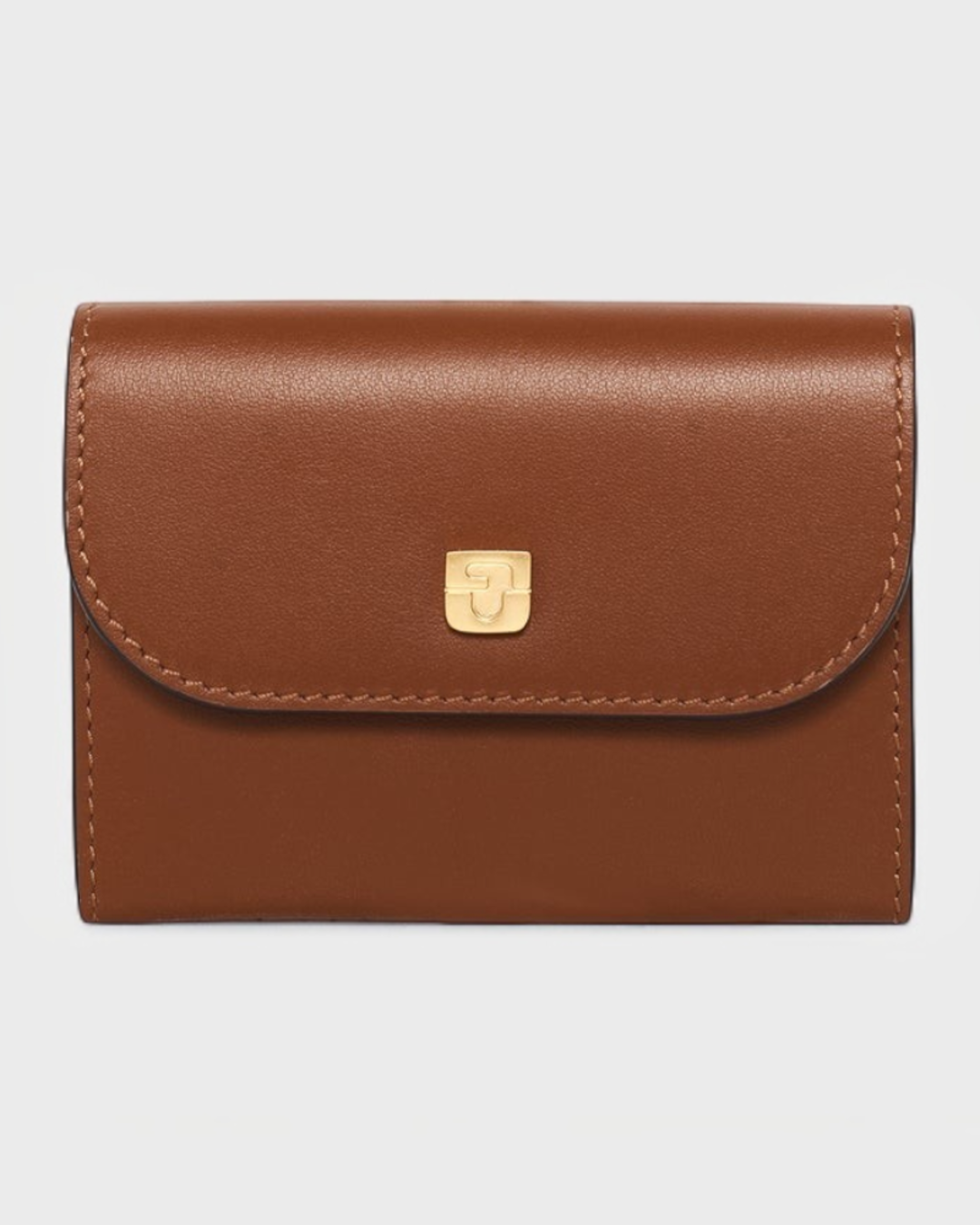 Gerard Darel - Mini Portefeuille En Cuir Xs - Cognac
