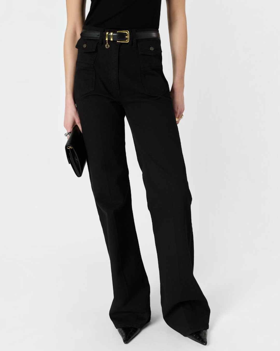 Gerard Darel - Jean Flare Noir Anna - Noir
