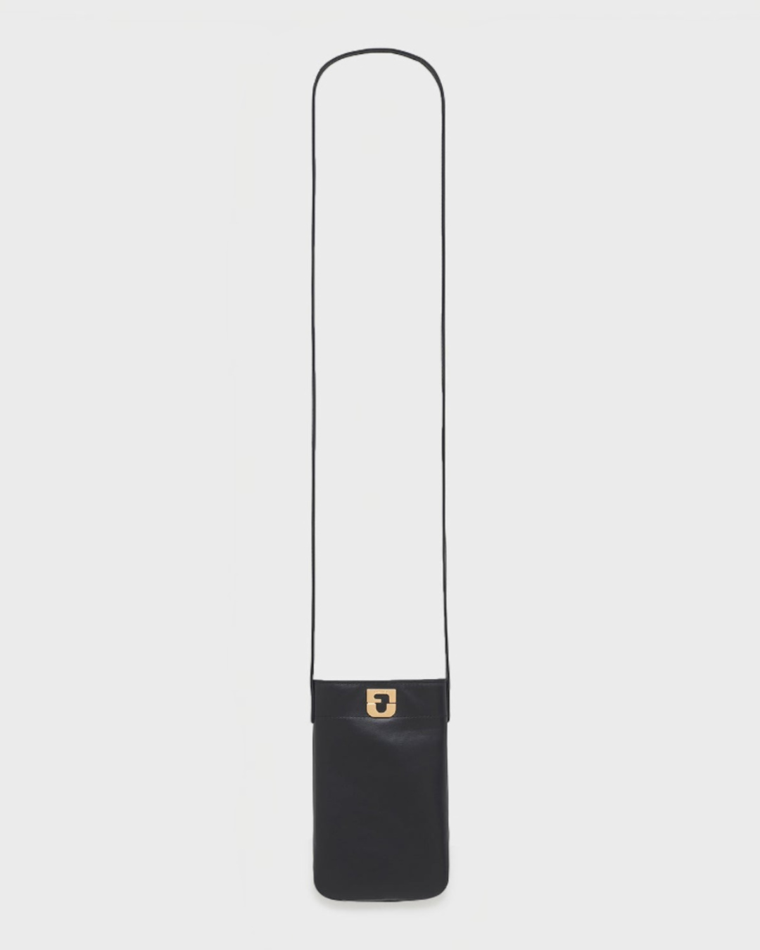 Gerard Darel - Porte Téléphone En Cuir Ladyphone - Noir