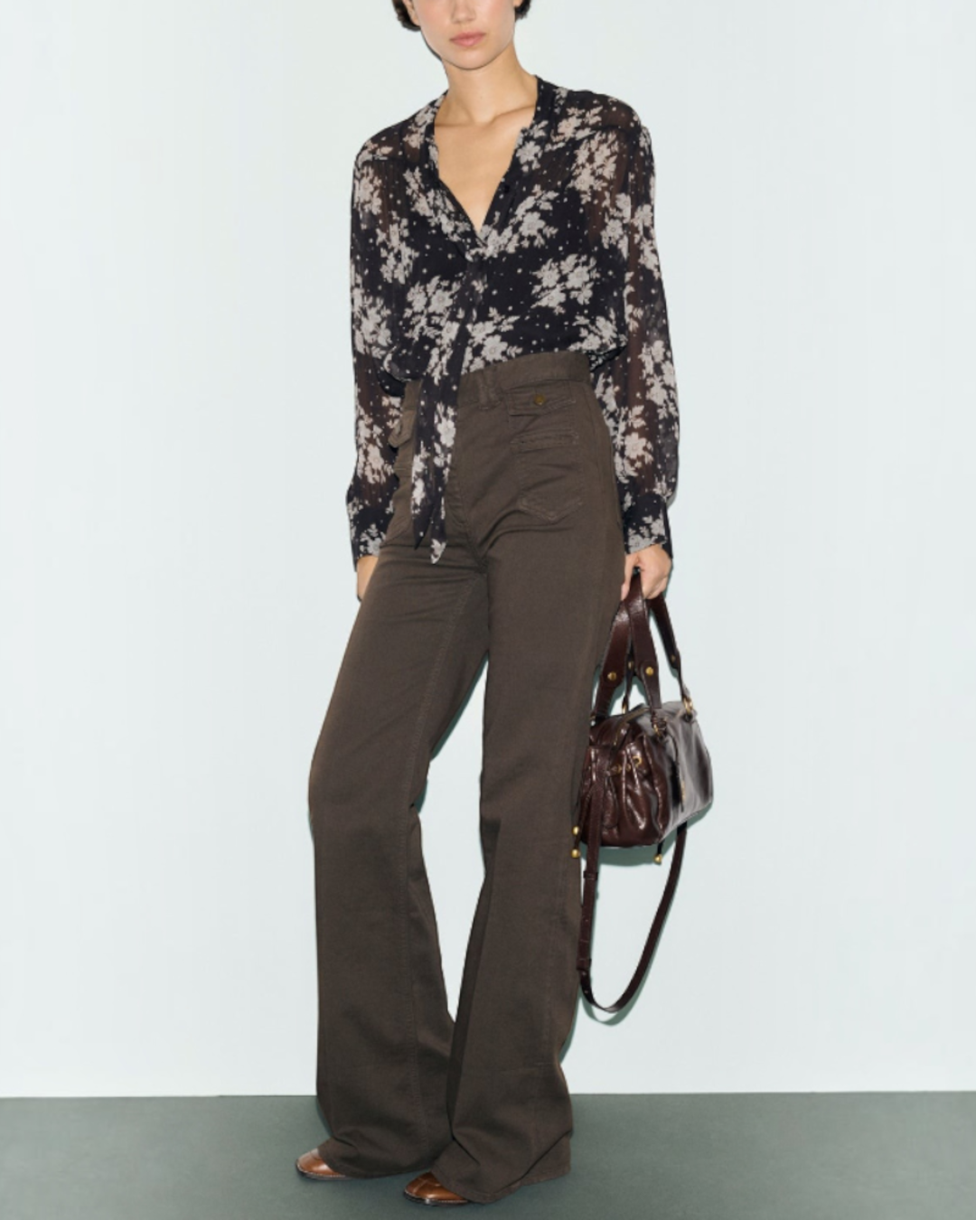 Gerard Darel - Jean Flare Anna - Marron
