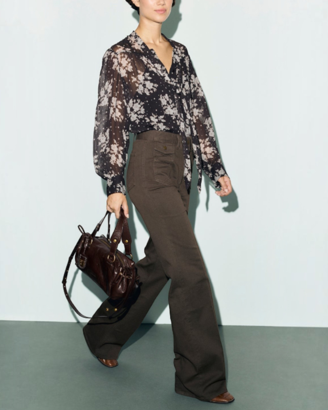 Gerard Darel - Jean Flare Anna - Marron