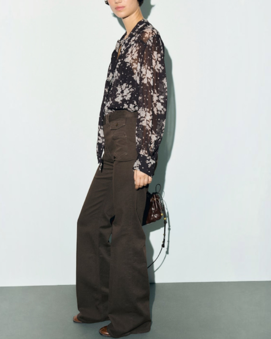 Gerard Darel - Anna flared jeans - Brown