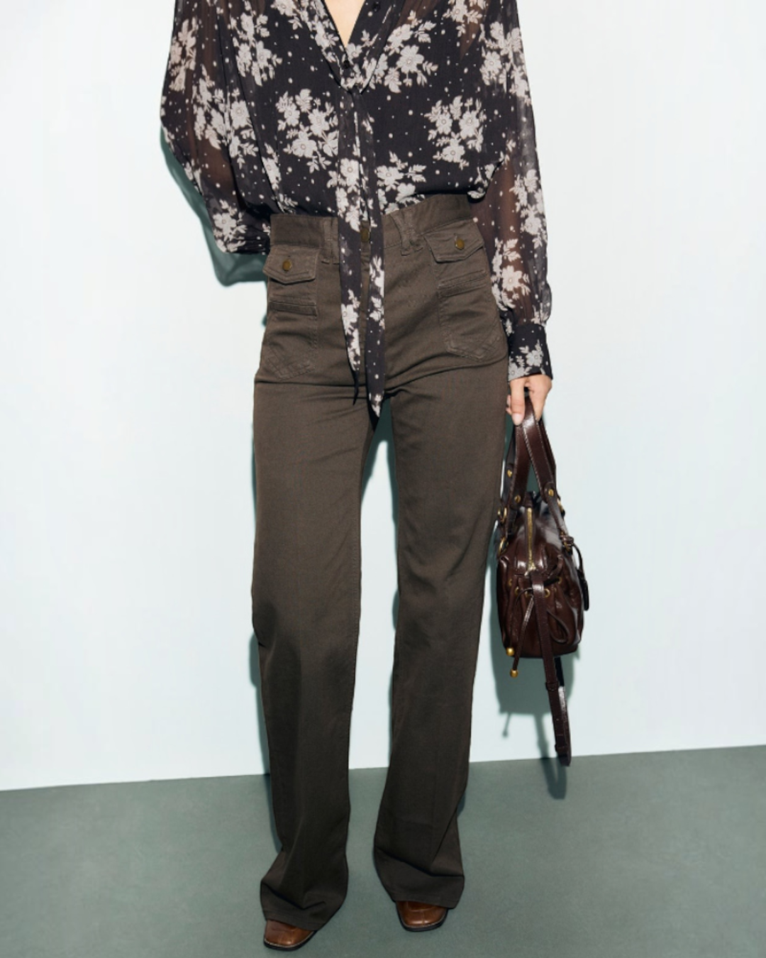 Gerard Darel - Anna flared jeans - Brown