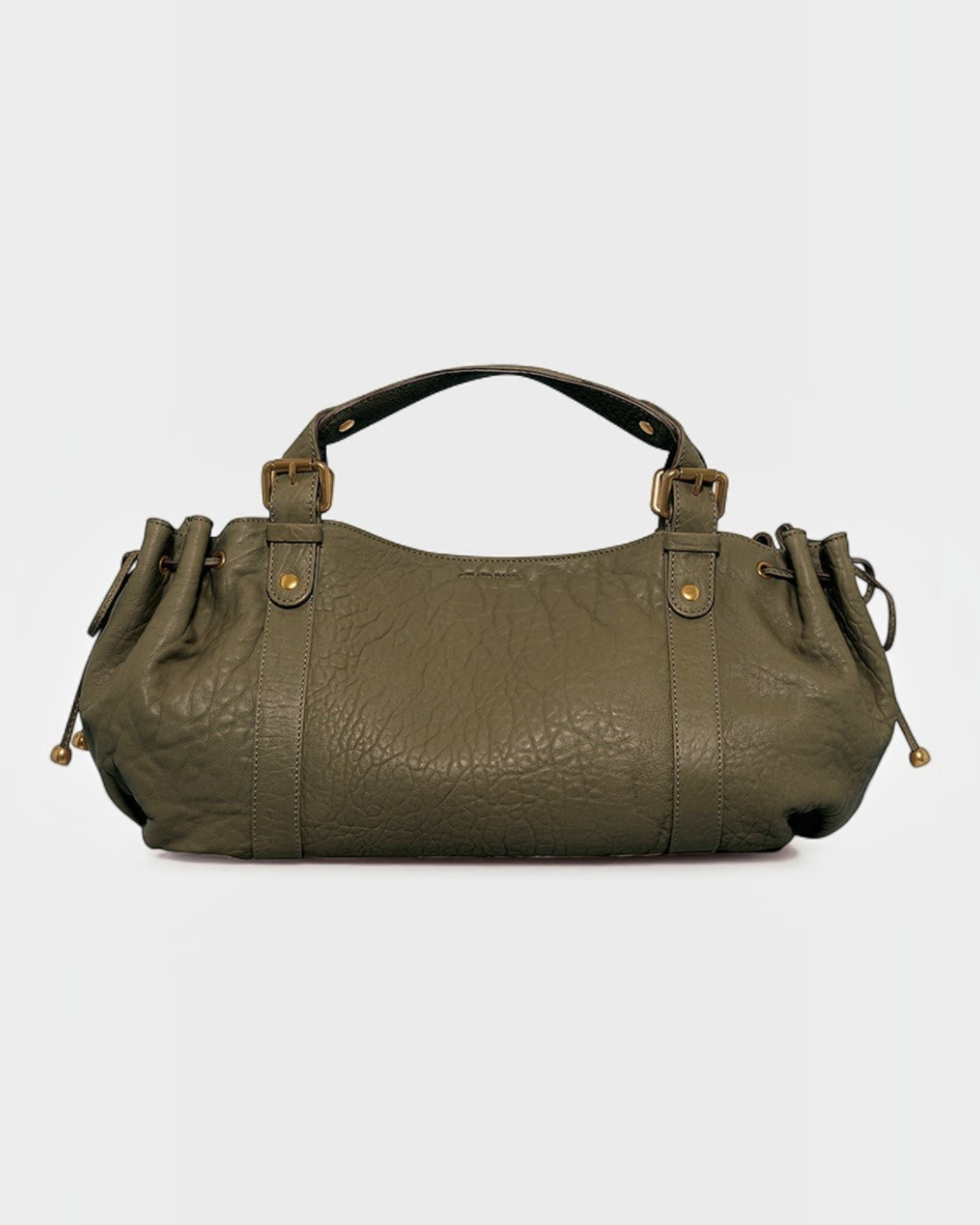 Gerard Darel - Sac À Main En Cuir Bubble 24H - Kaki