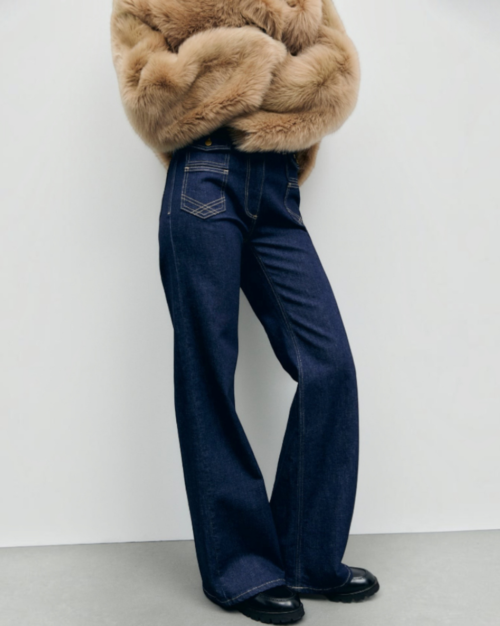 Gerard Darel - Jeans Flare Brut Anna - Blue