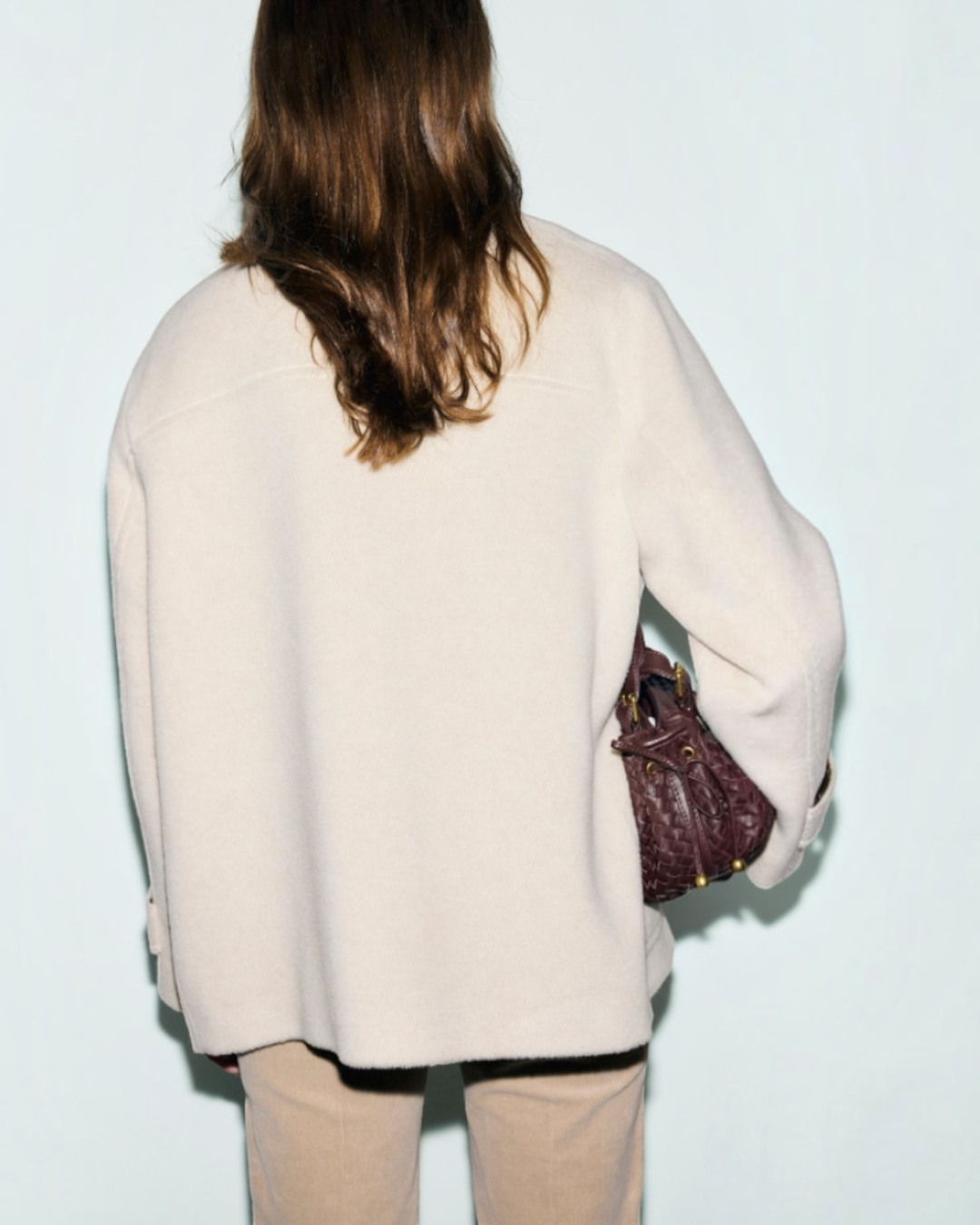 Gerard Darel - Alay Short Wool And Alpaca Coat - Beige