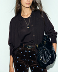 Gerard Darel - Gilet En Laine Fine Rene - Marron