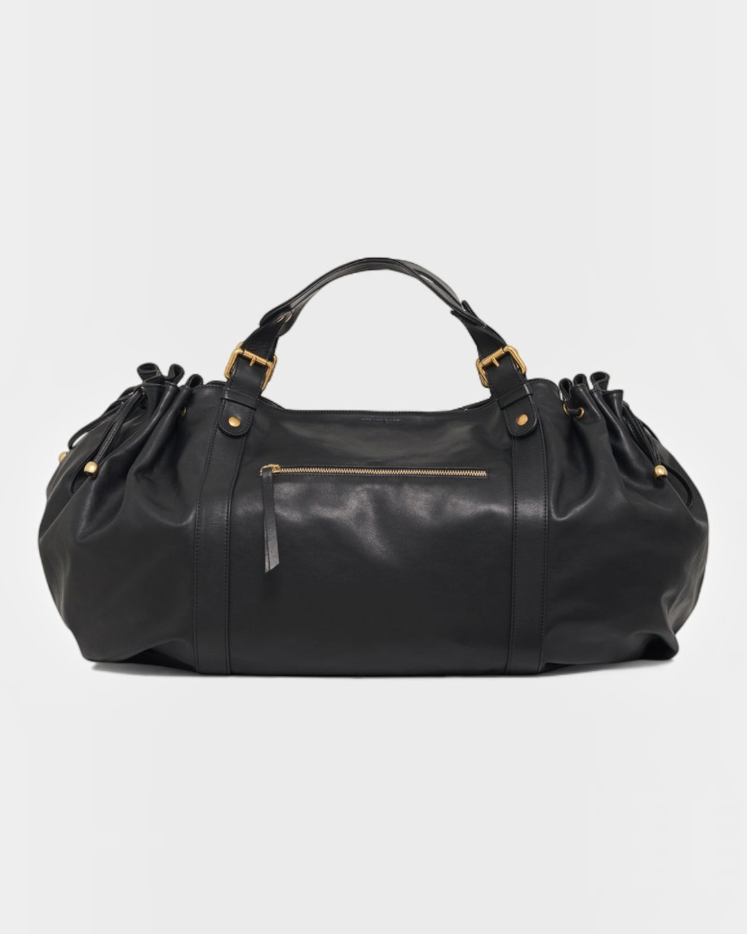 Gerard Darel - Sac De Voyage En Cuir 72H - Noir
