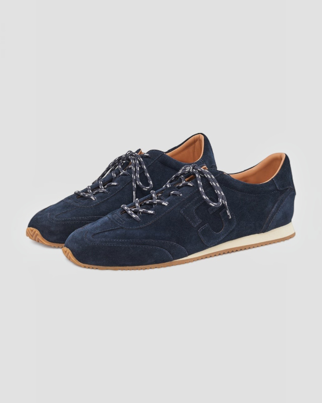 Gerard Darel - Sneakers En Cuir Velours Mady - Marine