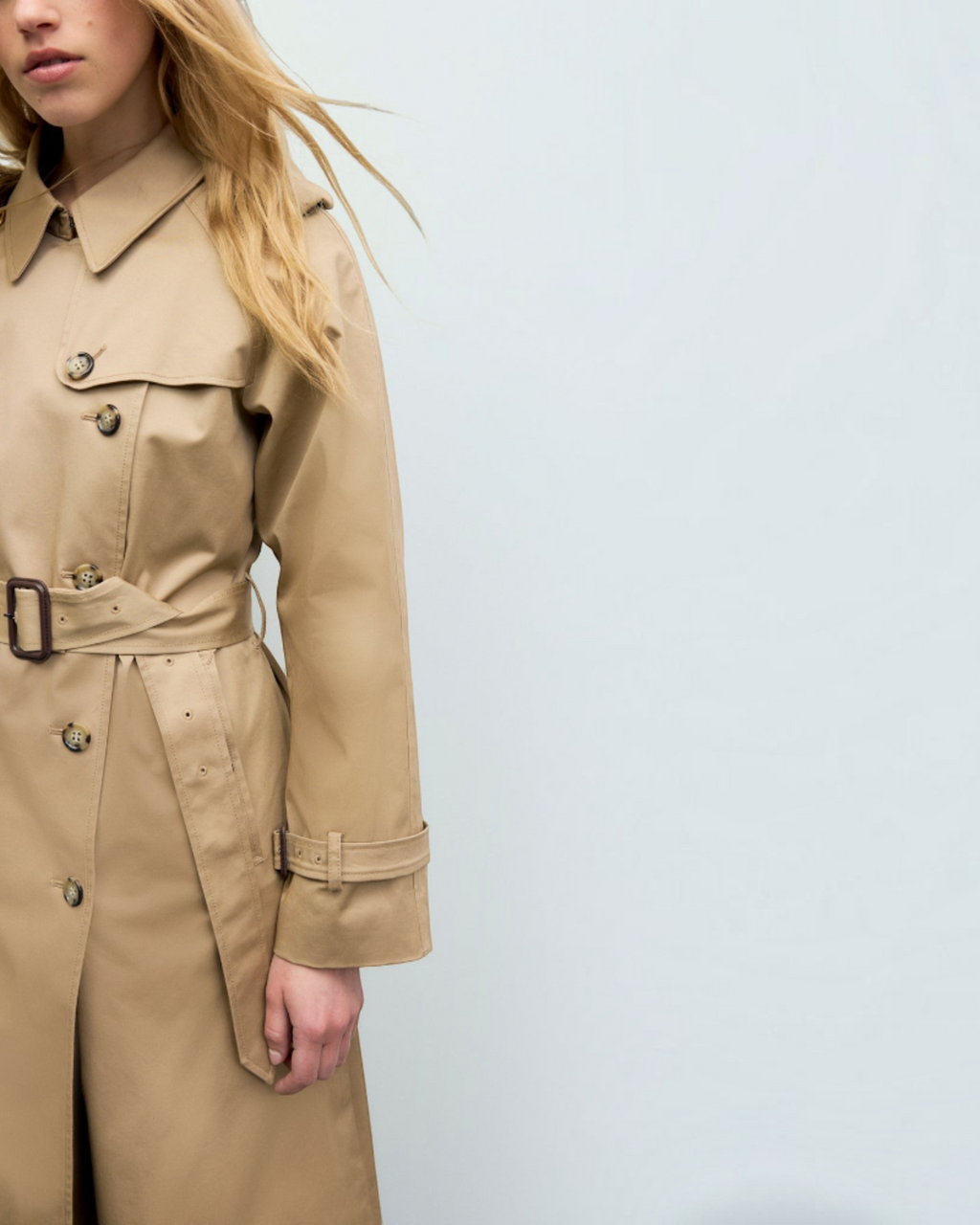 Gerard Darel - Long Serge Trench - Beige