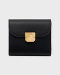 Gerard Darel - Small Mini Leather Wallet - Black