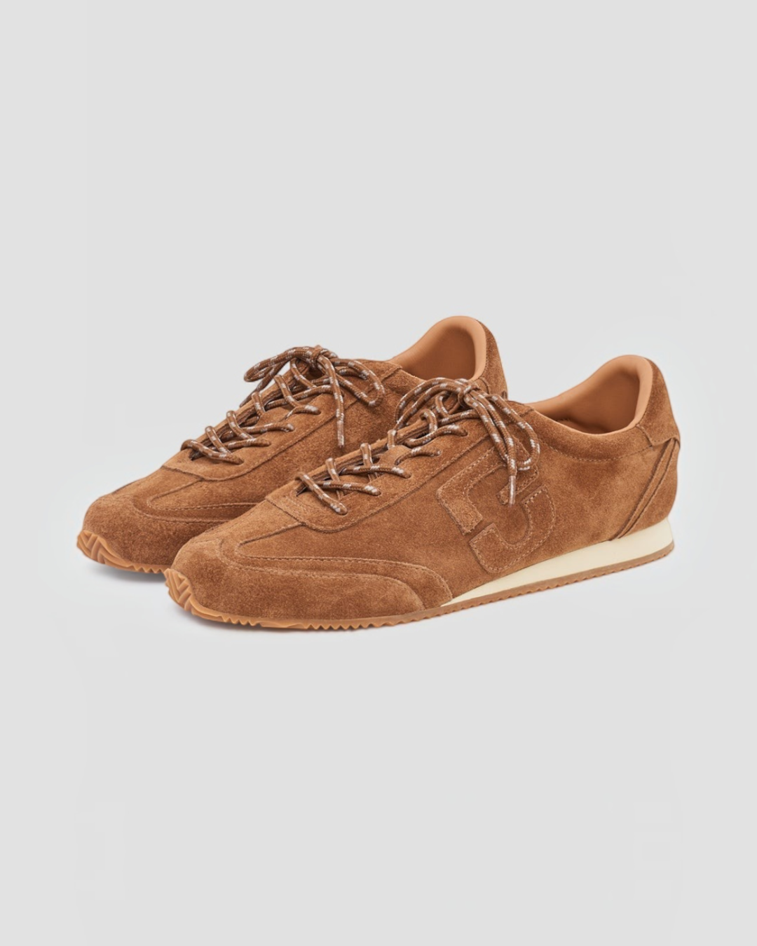 Gerard Darel - Sneakers En Cuir Velours Mady - Marron