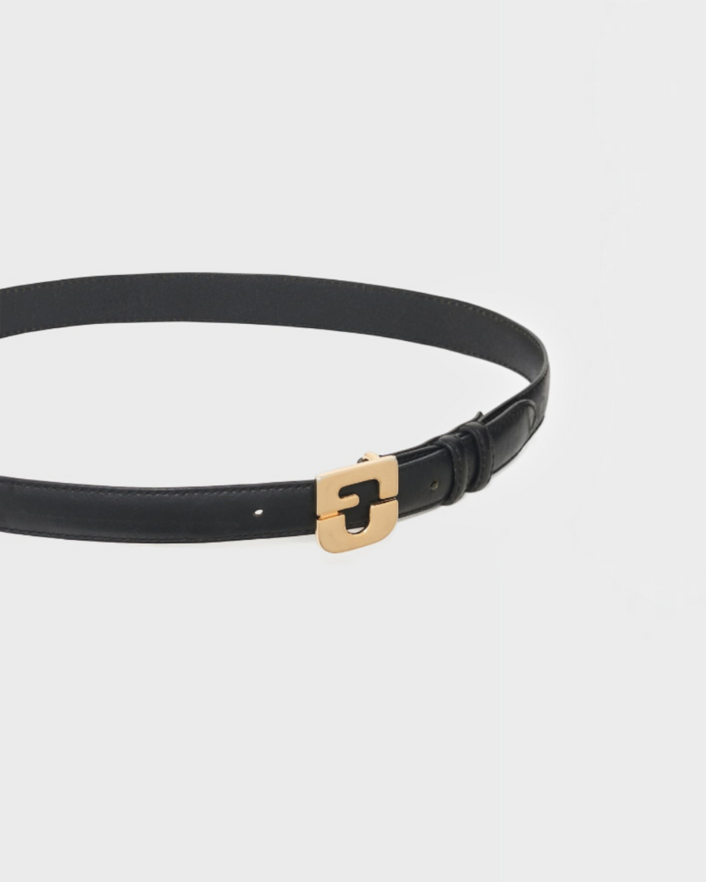 Gerard Darel - Ceinture Signature En Cuir Le Lauren - Noir