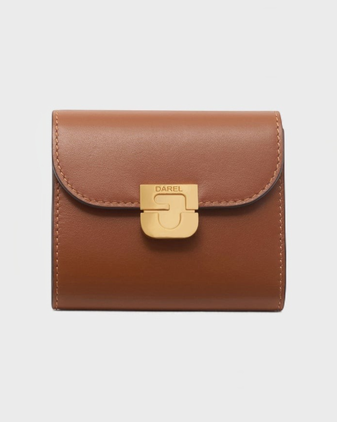 Gerard Darel - Petit Portefeuille En Cuir Mini - Marron