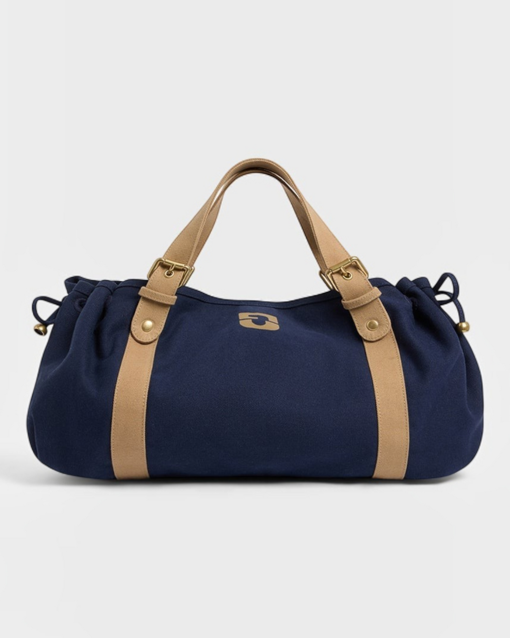 Gerard Darel - 24H Canvas Handbag - Navy