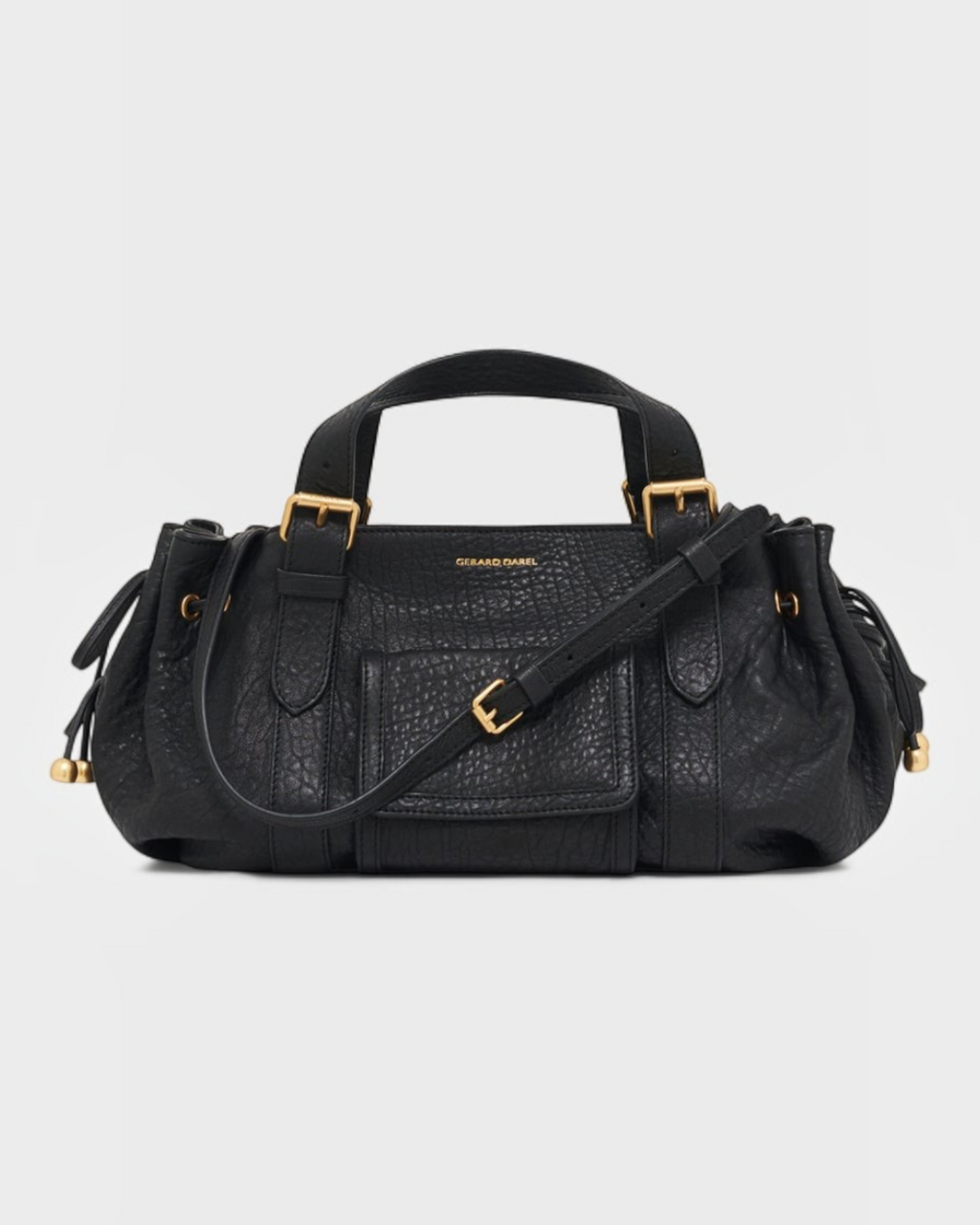 Gerard Darel - Sac À Main En Cuir Bubble 18H - Noir