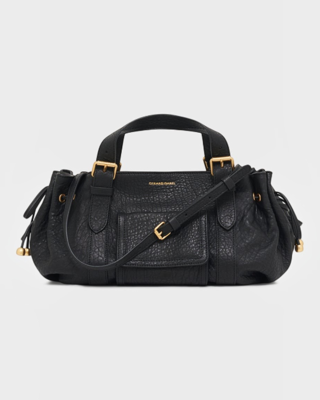 Gerard Darel - Sac À Main En Cuir Bubble 18H - Noir