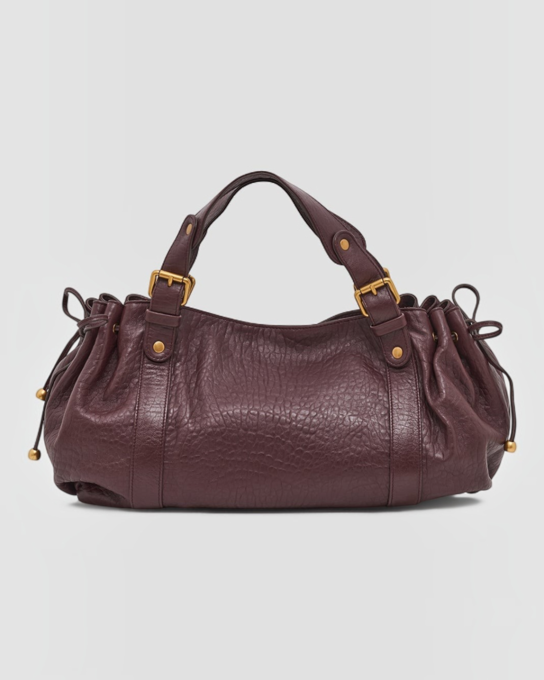 Gerard Darel - Sac À Main En Cuir Bubble 24H - Bordeaux