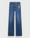 Gerard Darel - Flare Jeans With Anna Patches - Blue