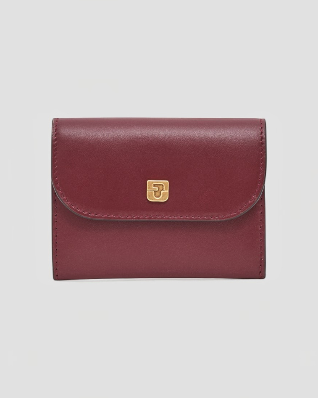 Gerard Darel - Mini Portefeuille En Cuir Xs - Bordeaux