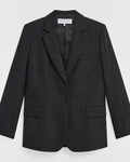 Gerard Darel - Justy Striped Flannel Jacket - Grey