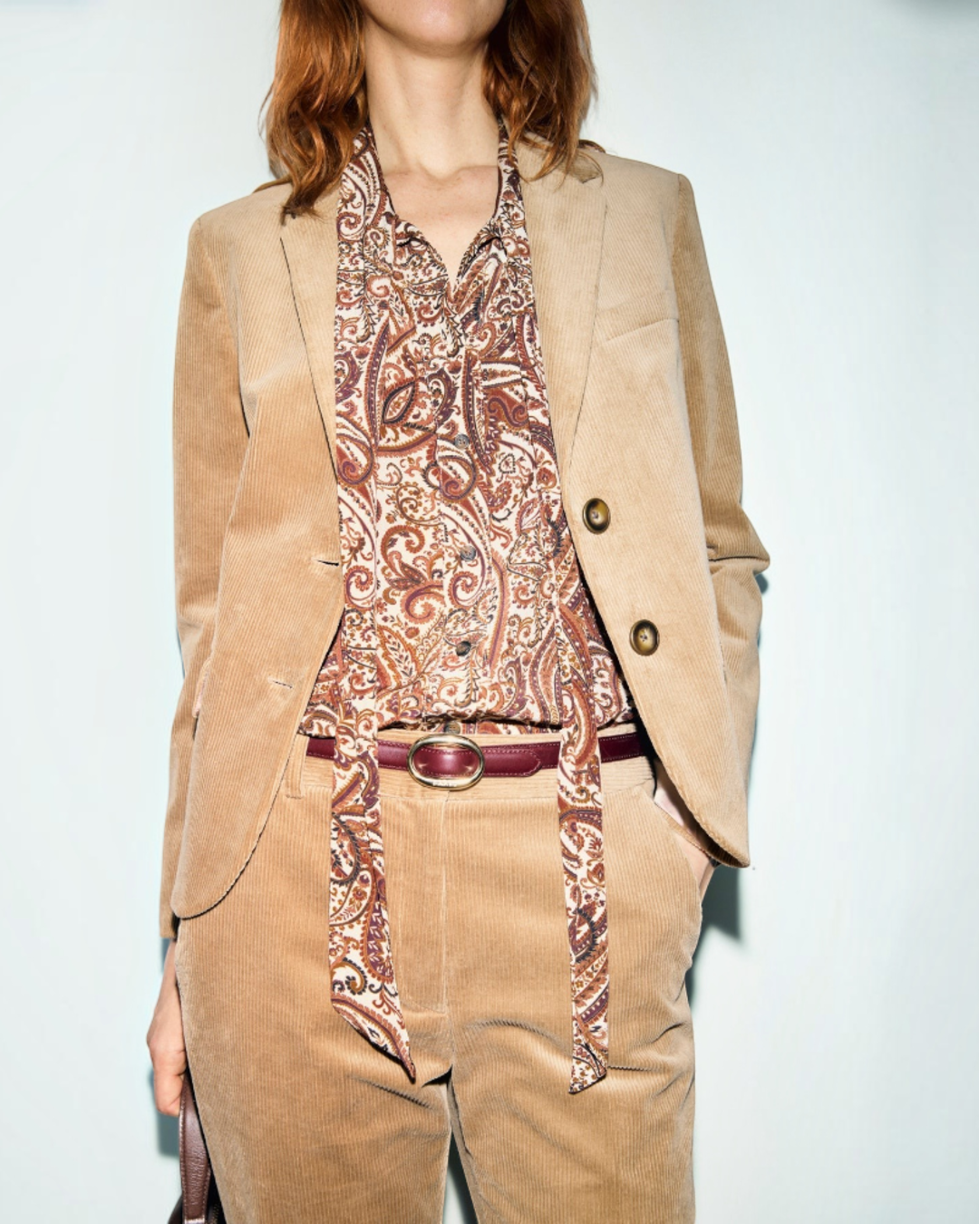 Gerard Darel - Jelani Corduroy Jacket - Yellow