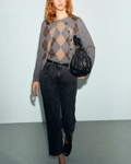 Gerard Darel - Rely Diamond Wool Vest - Grey