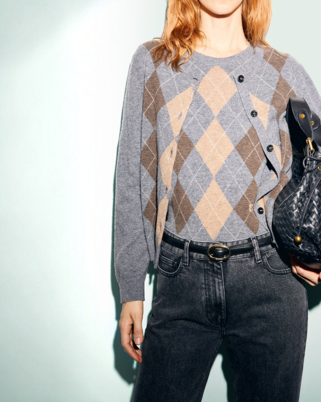 Gerard Darel - Rely Diamond Wool Vest - Grey