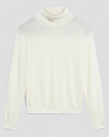 Gerard Darel - Rosaire Merino Wool Turtleneck Sweater - White