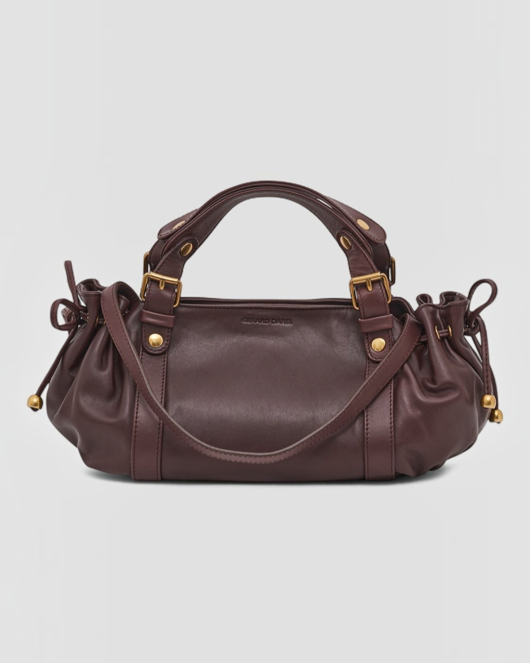 Gerard Darel - Mini Sac À Main En Cuir 12H - Bordeaux