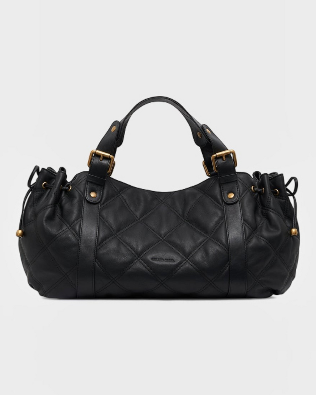 Gerard Darel - 24H Quilted Leather Handbag - Black