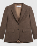 Gerard Darel - Veste À Chevrons Jov - Marron