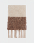 Gerard Darel - Echarpe À Larges Rayures Syracuse - Beige