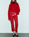 Gerard Darel - Jean Droit 7/8 Mirage - Rouge