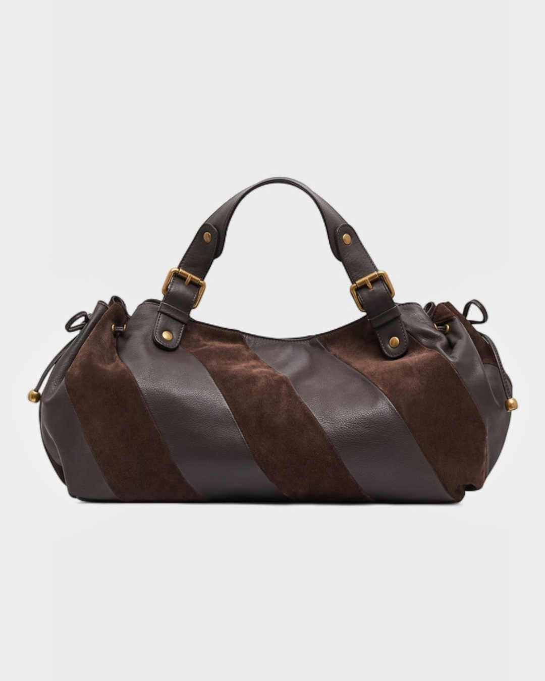 Gerard Darel - Sac À Main En Cuir 24H Patchwork - Marron