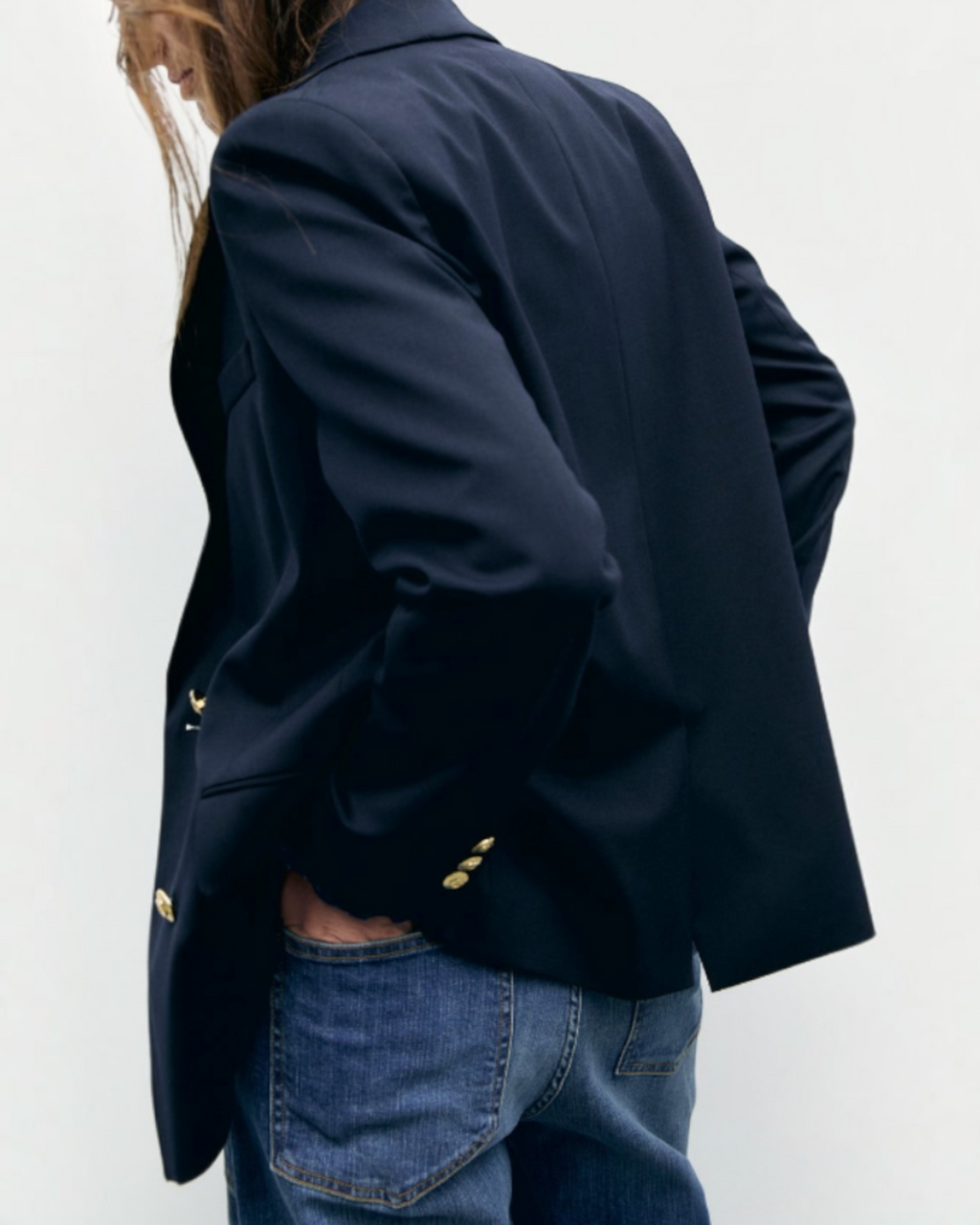 Gerard Darel - Blazer Croisé Junie - Marine