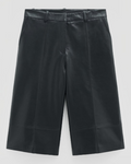 Gerard Darel - Bermuda Long En Cuir Mitsie - Noir