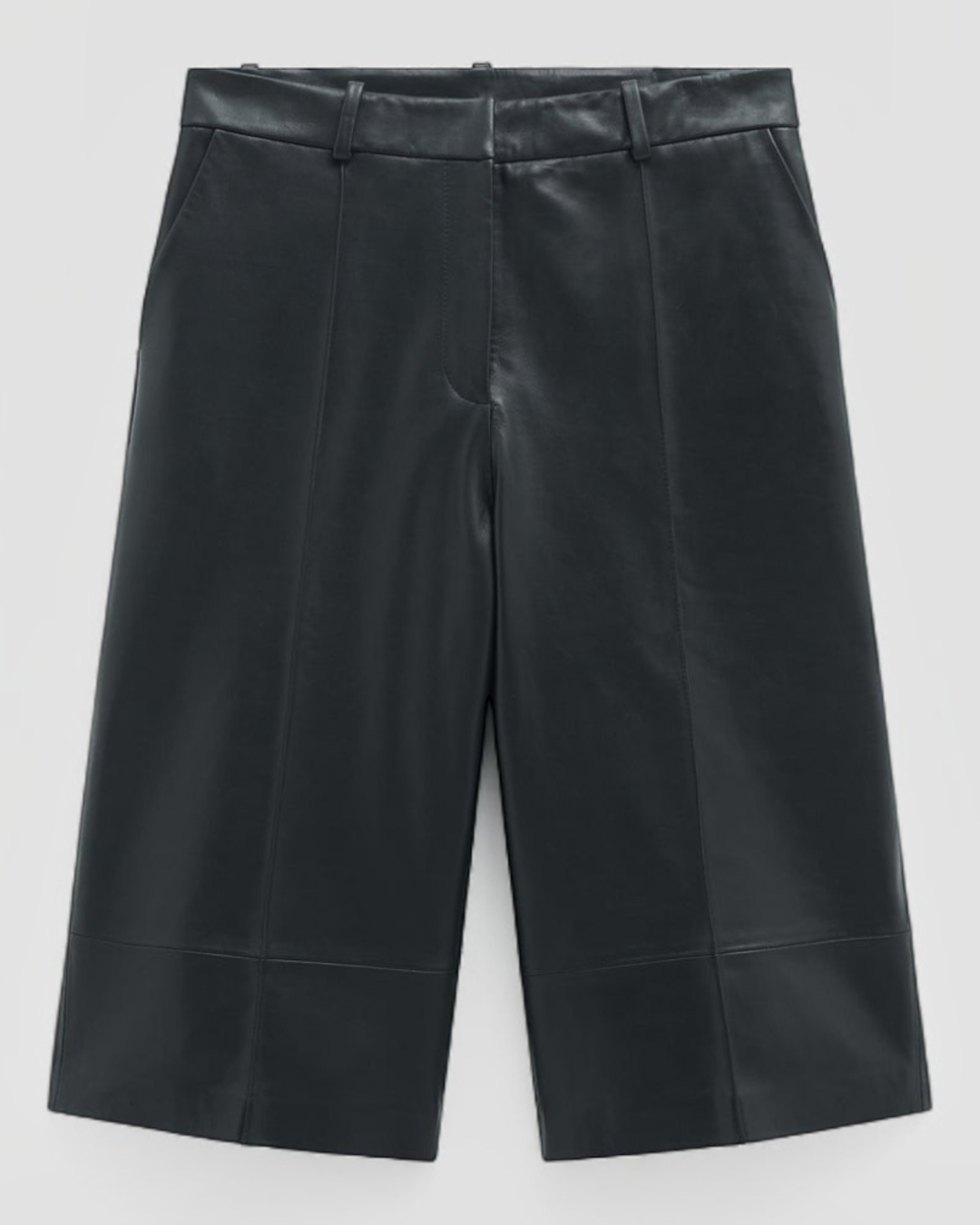 Gerard Darel - Bermuda Long En Cuir Mitsie - Noir