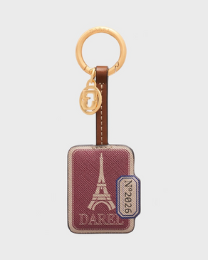 Charm En Toile Enduite Et CuirDarel 26 - Multicolore