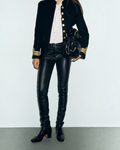Gerard Darel - Slim Leather Muse - Black