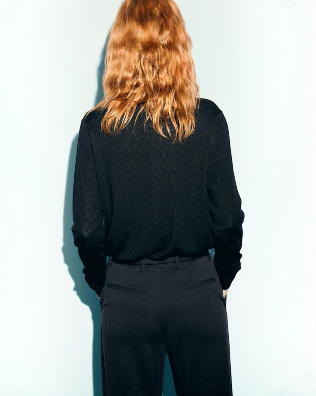 Gerard Darel - Rachel Fine Wool V Sweater - Black
