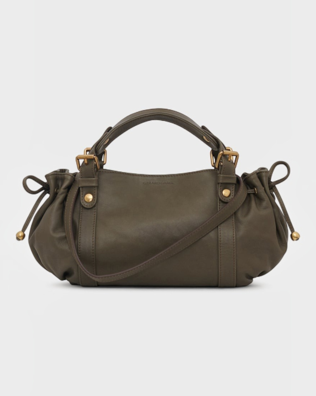 Gerard Darel - Mini Sac À Main En Cuir 12H - Kaki