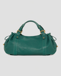 Merci x Gerard Darel - 24H Goat Leather Handbag - Green