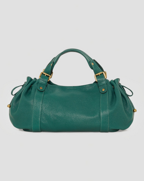 Cuir de chèvre vert